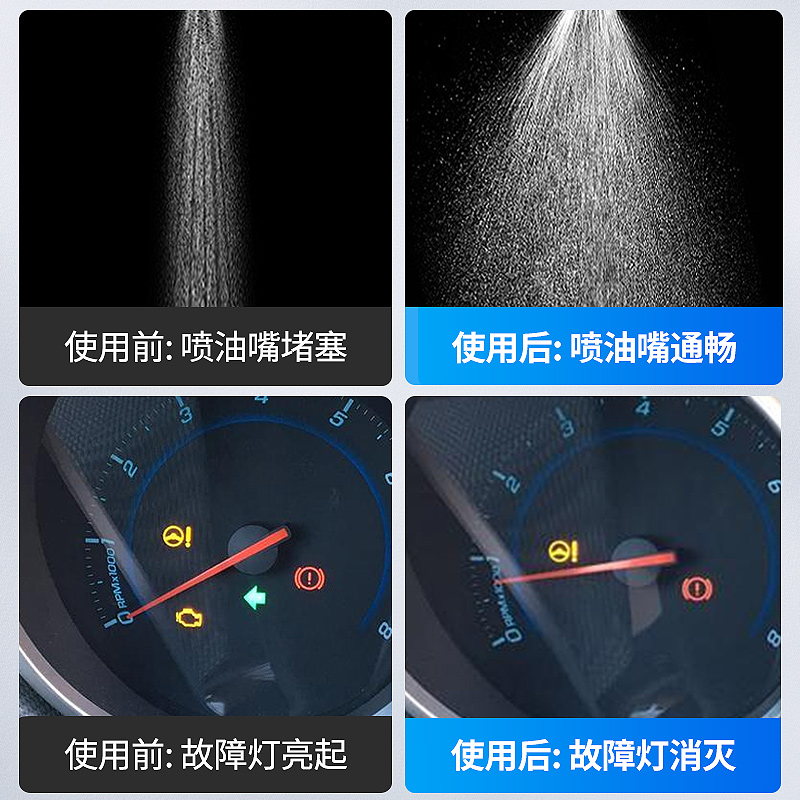 车仆三元崔化洗剂清洗剂免拆催化剂尾气净化器氧传感器积碳清洗剂 - 图3