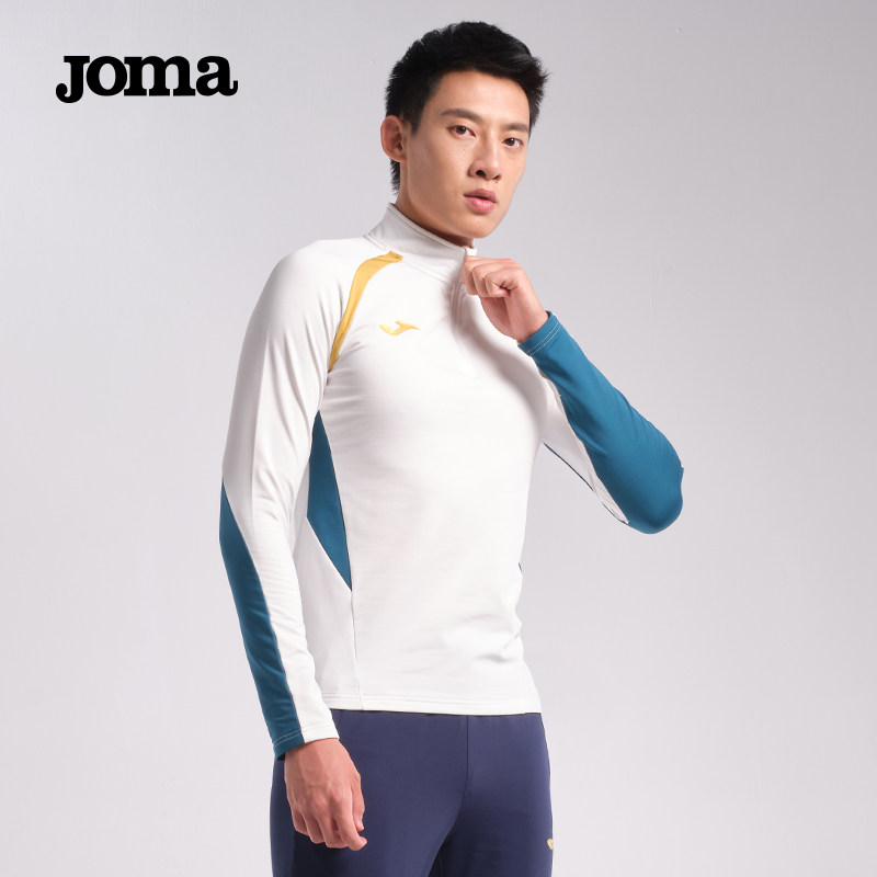 Joma翼刃系列男子半拉链训练服秋冬季反绒保暖长袖T恤上衣运动服,淘宝优惠券,粉丝福利购,淘宝优惠卷