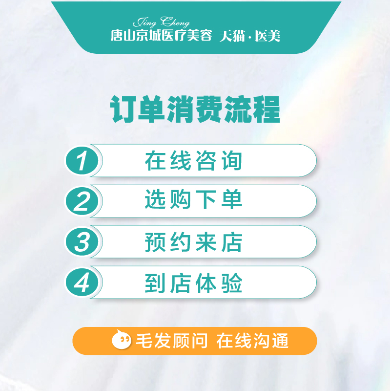 唐山京城植发女性不剃发微针种植100单位发际线高后移头发稀疏-图1