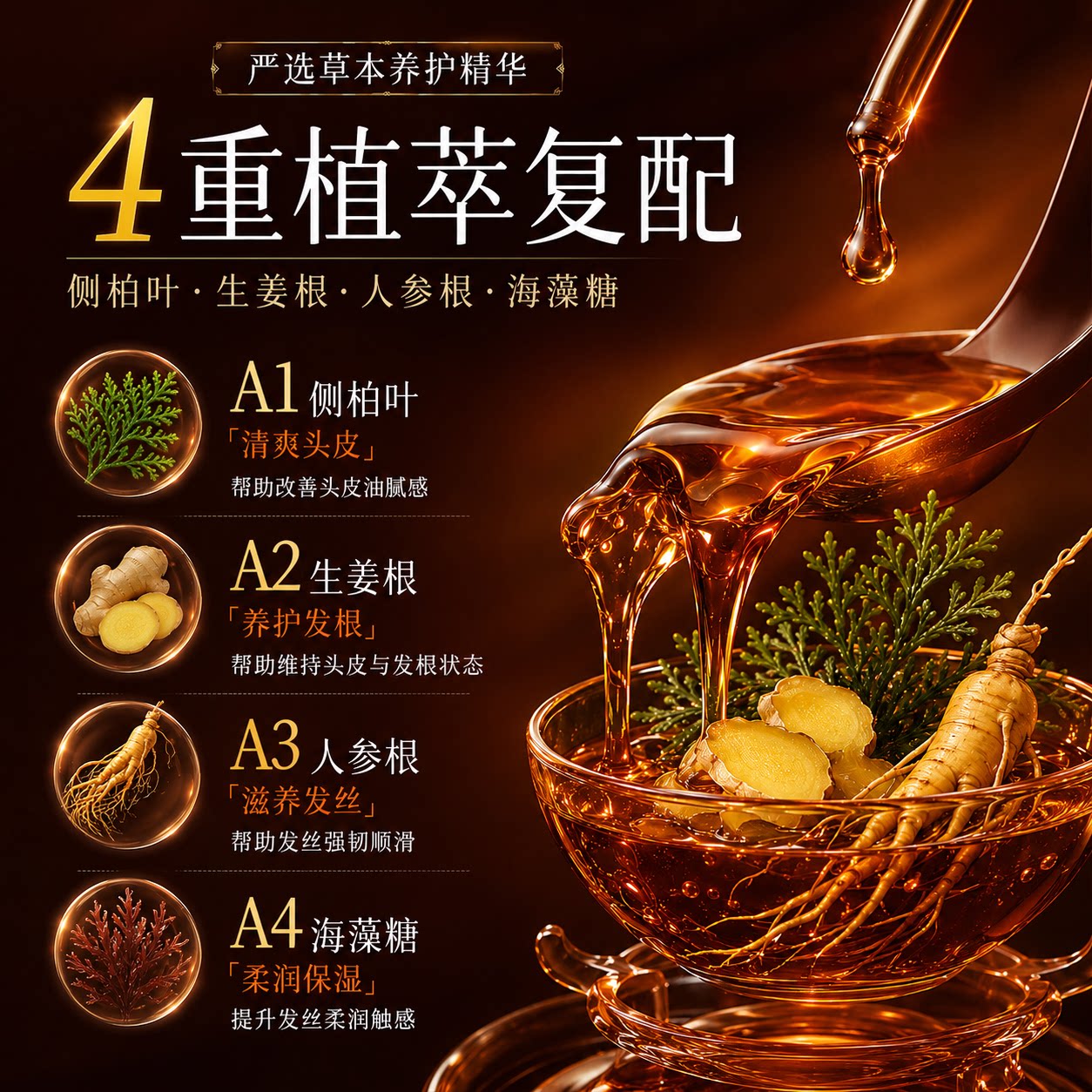 【拍1发2】韩纪防脱固发洗发水