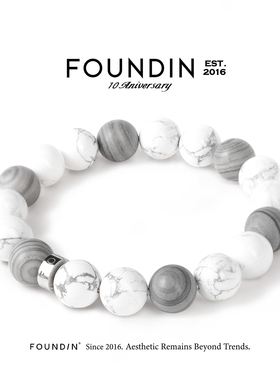 FOUNDIN轻盐系列情侣手链