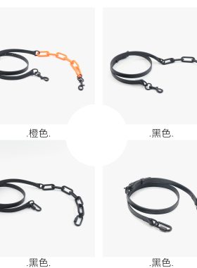 高级感皮肩带拼链条百搭酷飒