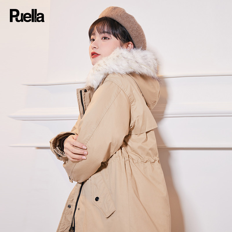 puella拉夏贝尔旗下2022年春棉服 puella短外套