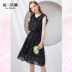 Labe váy hoa nữ 2019 hè mới voan không tay sash váy khôn - váy đầm những mẫu đầm dự tiệc mới nhất váy đầm