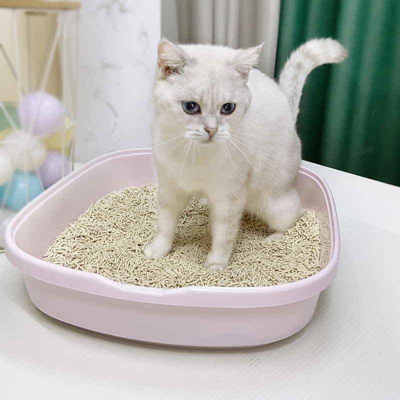 爱宠爱猫猫砂豆腐砂10猫砂2.5kg结团除臭天然绿茶Lovecat玉米猫砂 - 图2