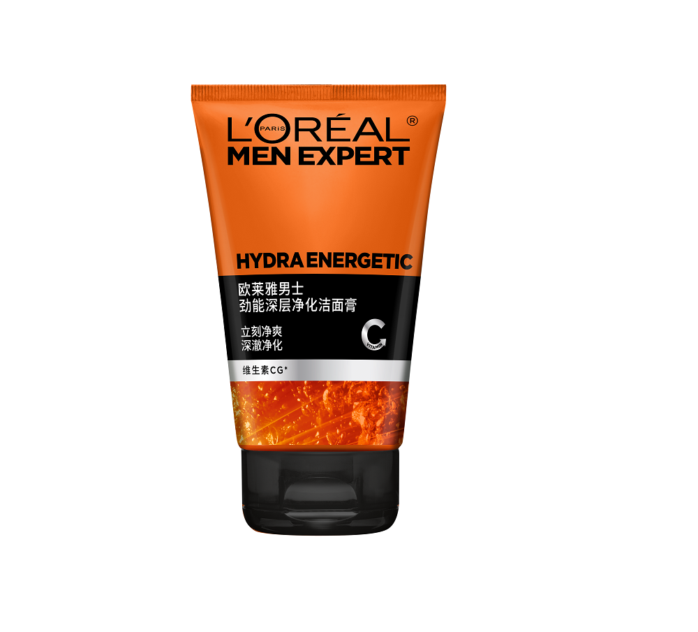 欧莱雅男士劲能深层净化洁面洗面奶 欧莱雅男士男士洁面