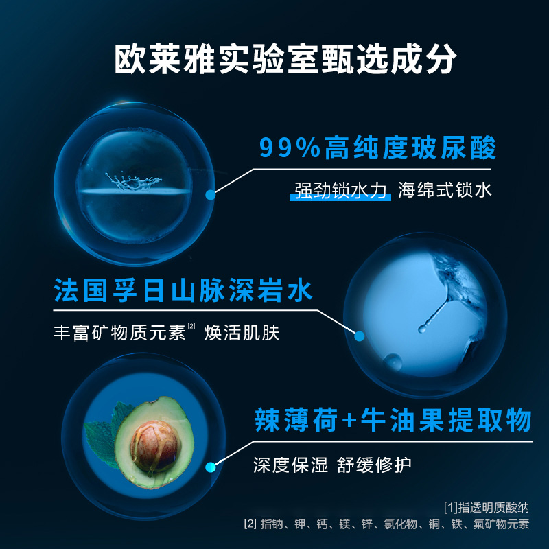 欧莱雅男士水能保湿强润霜