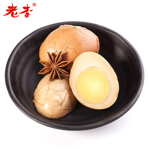 老李五香卤蛋茶叶蛋鸡蛋即食休闲铁蛋零食小吃满月喜蛋整箱