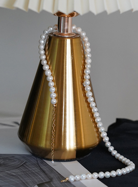 精选经典强光天然珍珠项链