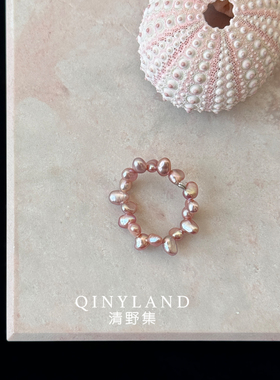 设计师款珍珠花冠戒指环