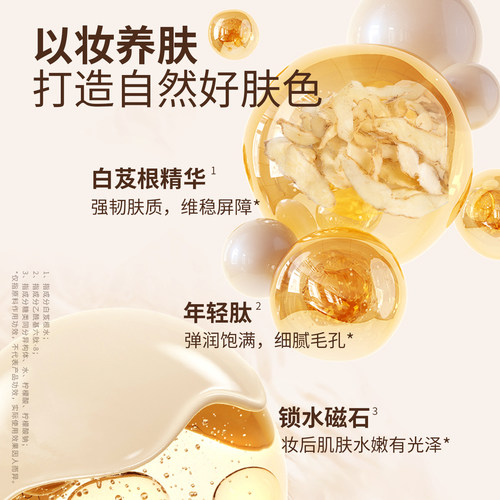 婷美小屋bb霜遮瑕隔离二合一保湿粉底液持久不脱妆官方旗舰店正品 - 图2