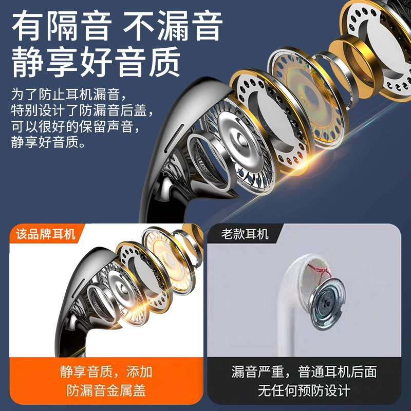 有线耳机半入耳式3.5mm圆孔接口Type-c适用于华为苹果小米vivo,淘宝优惠券,粉丝福利购,淘宝优惠卷