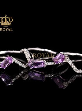 珠宝金钻石镶嵌送礼戒指