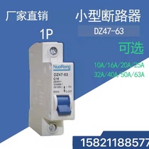 Air switch DZ47-63C Small circuit breaker 1P