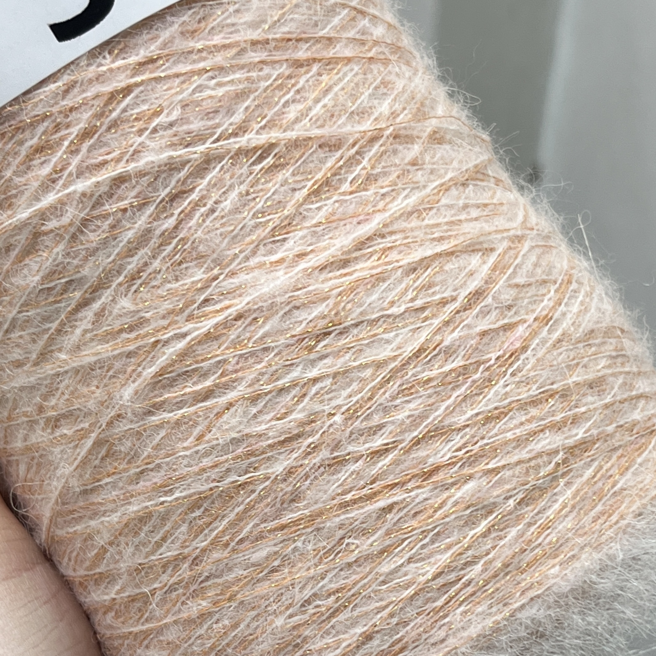 秘鲁条形码 幻彩闪丝小羊驼 - 图1