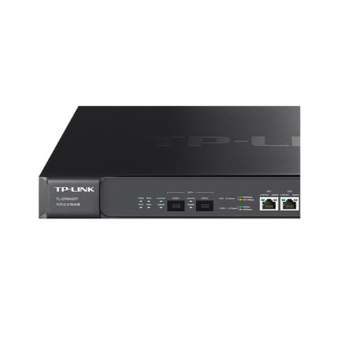 普联TP-LINK TL-ER8820T 八核企业级有线路由器高性能万兆SFP+光口8个千兆网口行为管理审计AC网络带机量8000 - 图1