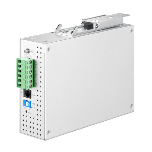 普联TP-LINK TL-MC314-20工业级光纤收发器千兆4电网口单模双纤SC交换机轨道导轨式12V/24V供电DC云管理20km - 图2
