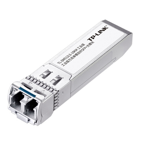 普联TP-LINK工业级万兆光模块SFP+单模双纤LC小方口耐高温低温高速10G二芯远距离1310nm光纤收发器10km全双工 - 图0