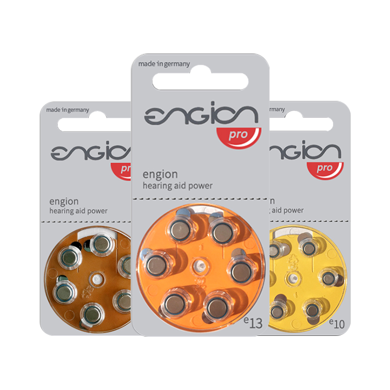 engion原装德国引擎助听器专用电池锌空气纽扣电子e312A312 - 图3