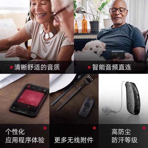 丹麦瑞声达助听器智钥无线耳聋耳背KE377/388/362/ite/itc/cic - 图1
