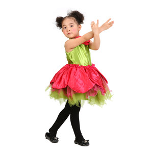 万圣节儿童服装cos圣蕾花仙子裙子可爱小女孩精灵裙子幼儿园表演
