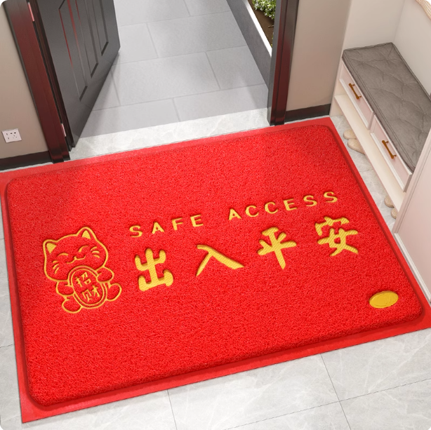 欢迎光临门垫店铺酒店门口地垫进门商用防滑迎宾脚垫LOGO定制地毯,淘宝优惠券,粉丝福利购,淘宝优惠卷