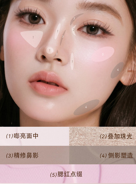 唯资高光修容盘一盘多用