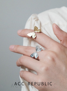 小众设计简约灵动小巧戒指女