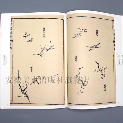 康熙原版芥子园画传山水卷 人物屋宇谱 芥子园画谱成人自学介子园山水画临摹大学国画教材工笔画技法康熙版芥子园画集彩色版 - 图2