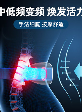 攀高腰部按摩仪护腰带腰肌疲劳缓解腰胀热敷艾灸腰椎器生日礼物