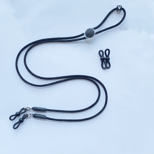 手工结实眼镜链简约眼镜防丢绳口罩挂链旅游老花眼镜绳可调节链子 - 图3