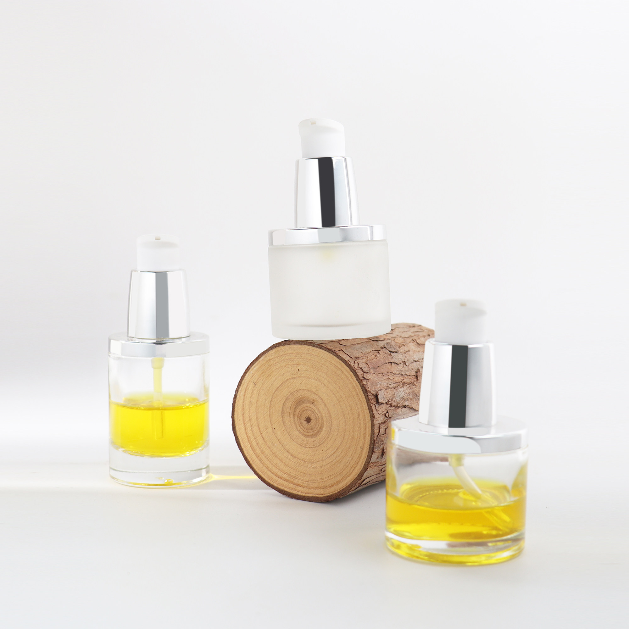 HOPECK旋转即锁按压乳液泵瓶模制玻璃瓶30ml20牙乳液泵粉底液瓶,淘宝优惠券,粉丝福利购,淘宝优惠卷