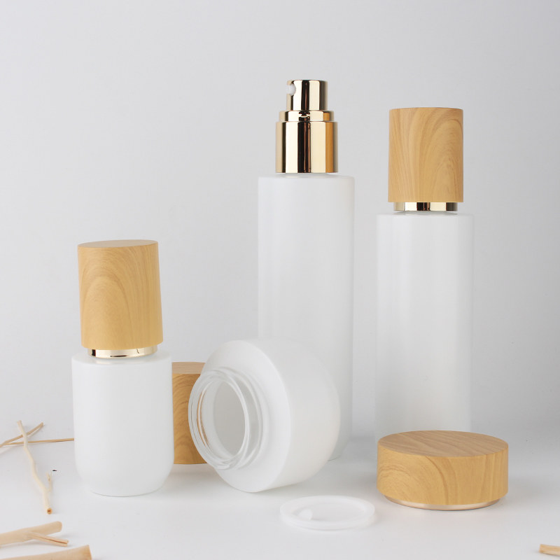 HOPECK喷白金套系玻璃瓶水乳精华按压乳液泵膏霜瓶美容液粉底液瓶,淘宝优惠券,粉丝福利购,淘宝优惠卷