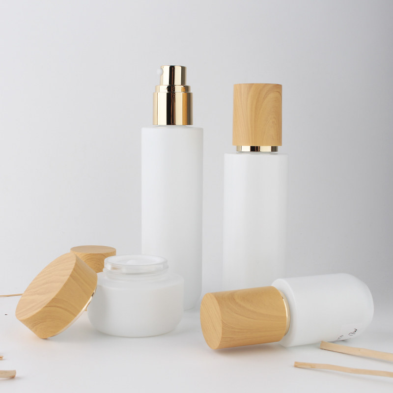 HOPECK喷白金套系玻璃瓶水乳精华按压乳液泵膏霜瓶美容液粉底液瓶,淘宝优惠券,粉丝福利购,淘宝优惠卷