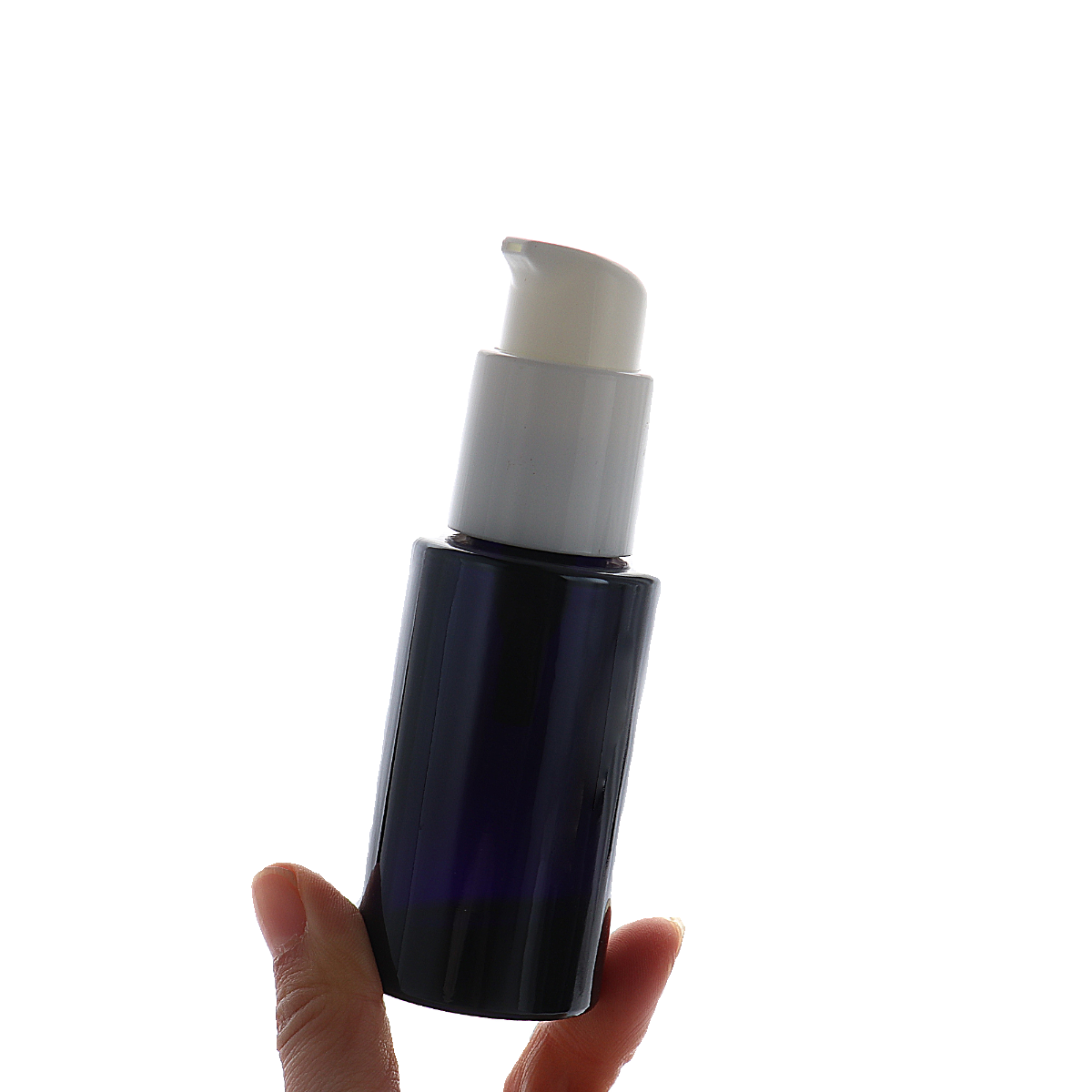 HOPECK进口抗蓝光避光紫玻璃瓶18/24牙30-120ml按乳液泵粉底液瓶,淘宝优惠券,粉丝福利购,淘宝优惠卷