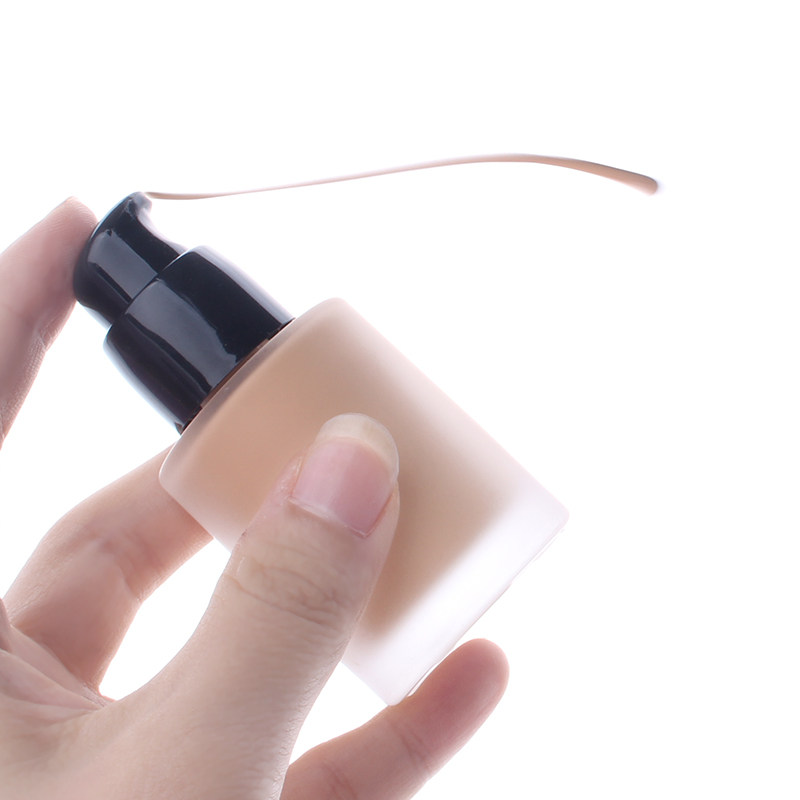 HOPECK按压式乳液泵模制玻璃瓶30ml美容精华素乳液美容液粉底液瓶,淘宝优惠券,粉丝福利购,淘宝优惠卷