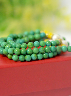 项链绿松石新中式国风女款夏礼物