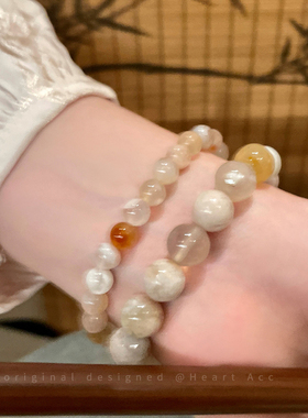 烟雨江南~新中式串珠手链女小众高颜值新款手串简约百搭国风手饰