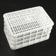 40 catties large plastic frame turnover basket rectangular thickened vegetable fruit box transport egg basket storage basket