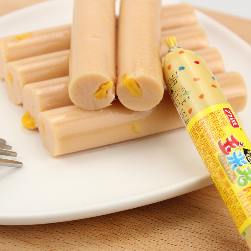 【力誠食品旗艦店】玉米君火腿腸1000g 香甜玉米腸肉類小零食即食_力誠食品旗艦店_零食/堅果/特產