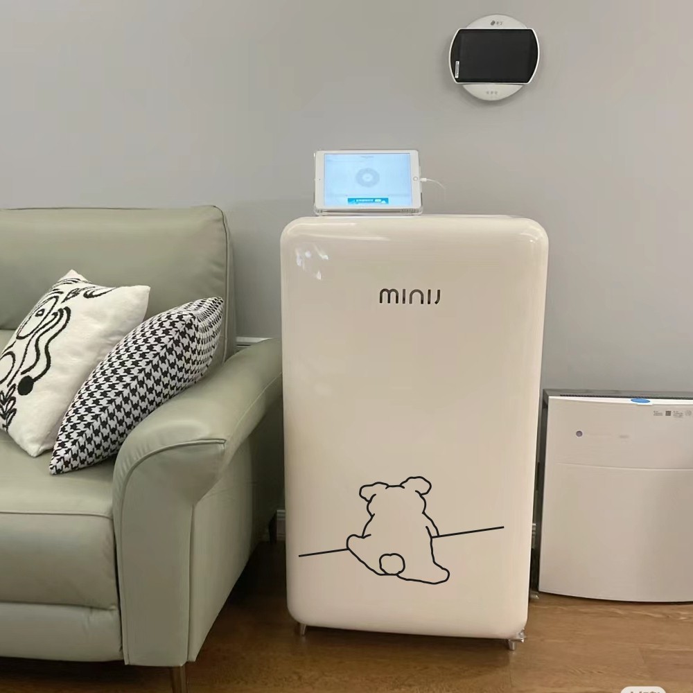 可爱攀爬小狗小猫咪厨房玻璃移门防撞贴纸 ins风简约线条卡通贴纸,淘宝优惠券,粉丝福利购,淘宝优惠卷