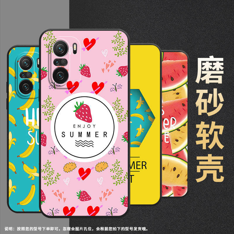 适用小米pocof3手机壳pocof5pro/pocoft/pocof3gt软壳pocof7pro卡通pocof6国潮pocof4满屏西瓜pocof6pro耐磨 - 图0