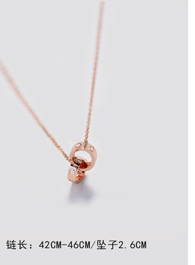 aoacts/傲徒合金锁骨链女