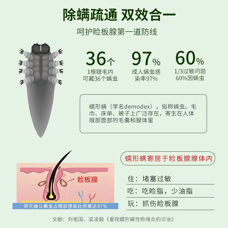 云南白药茶树油眼部除螨湿巾舒缓眼干眼痒眼睑清洁疏通清凉护眼贴-图1