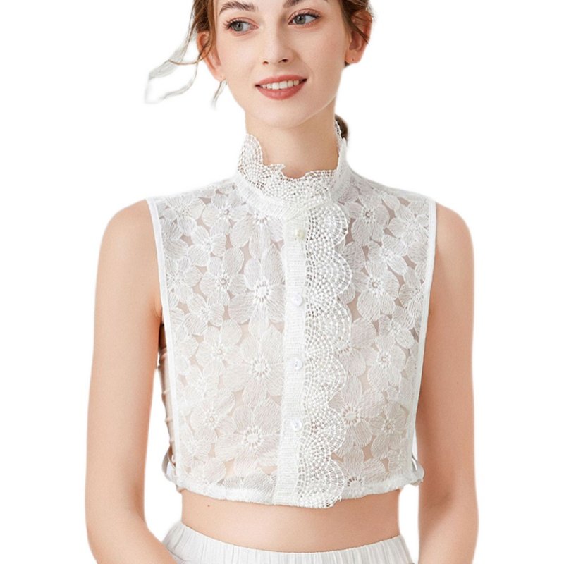 精致蕾丝花边百搭假领子女配毛衣秋冬时尚衬衫立领打底装饰假衣领,淘宝优惠券,粉丝福利购,淘宝优惠卷