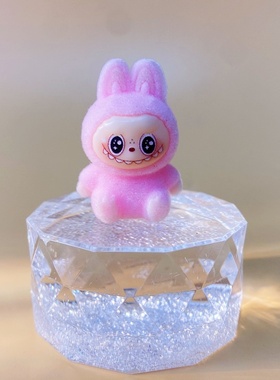 植绒玩偶萌粒立体桌面装饰小礼品