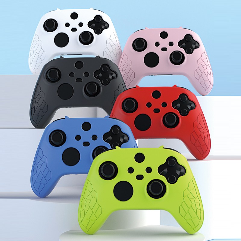 DOBE正品Xbox SeriesX手柄硅胶套保护套SX手柄水晶壳保护壳摇杆帽 - 图3