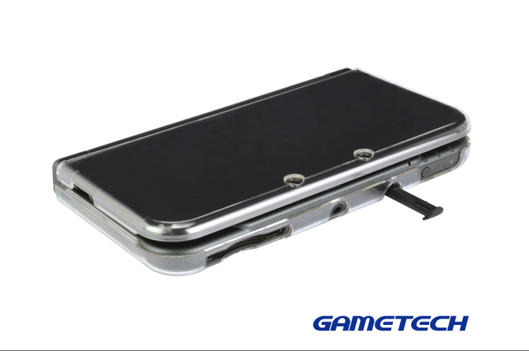 包邮  新款new3DSLL水晶壳 保护壳 透明盒 保护套  GAMETECH 原装 - 图3