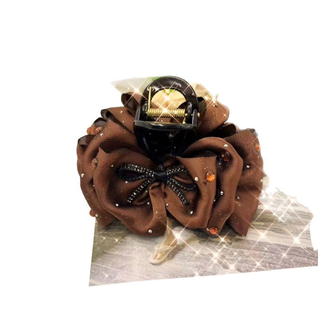 路易斯巴黎妃 云朵8公分韩版百搭气质丸子头夹fb1151黑抓夹,淘宝优惠券,粉丝福利购,淘宝优惠卷