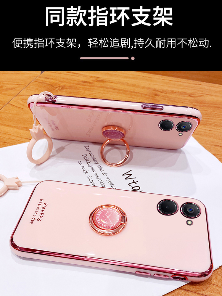 真我10s手机壳realme10s保护5G硅胶套RMX3617全包防摔oppo软壳s5g创意网红外壳系列1os女潮reaime带支架新款 - 图3